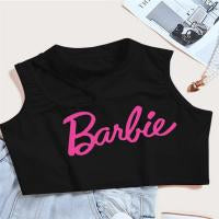 Camisilla Crop Top Barbie